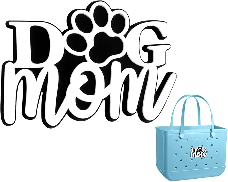 Dog Mom Bogg Bag Charm