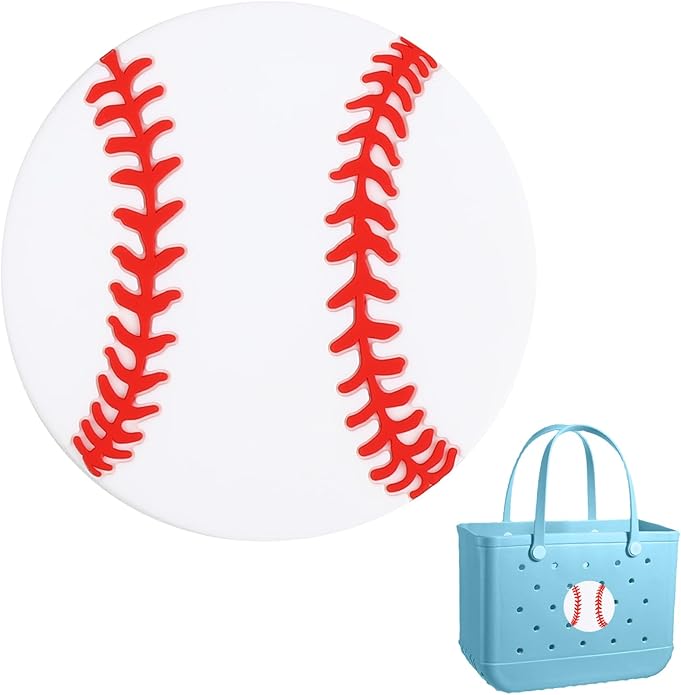 Baseball Bogg Bag Charm