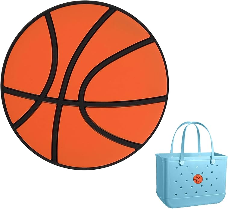 Basketball Bogg Bag Charm