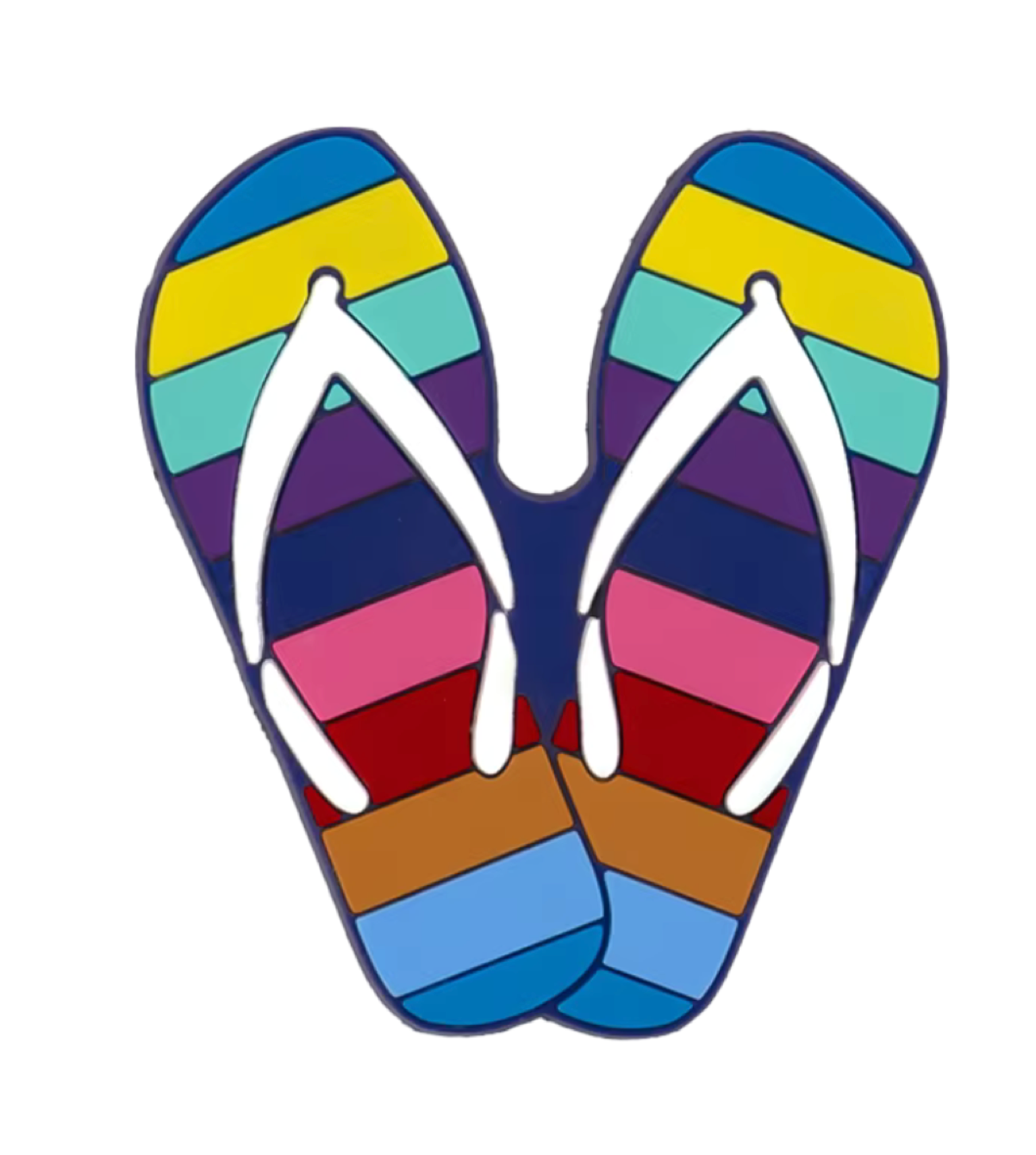 Flip Flops Bogg Bag Charm