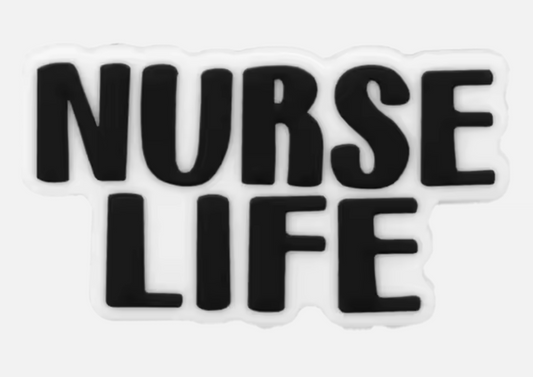 Nurse Life Bogg Bag Charm