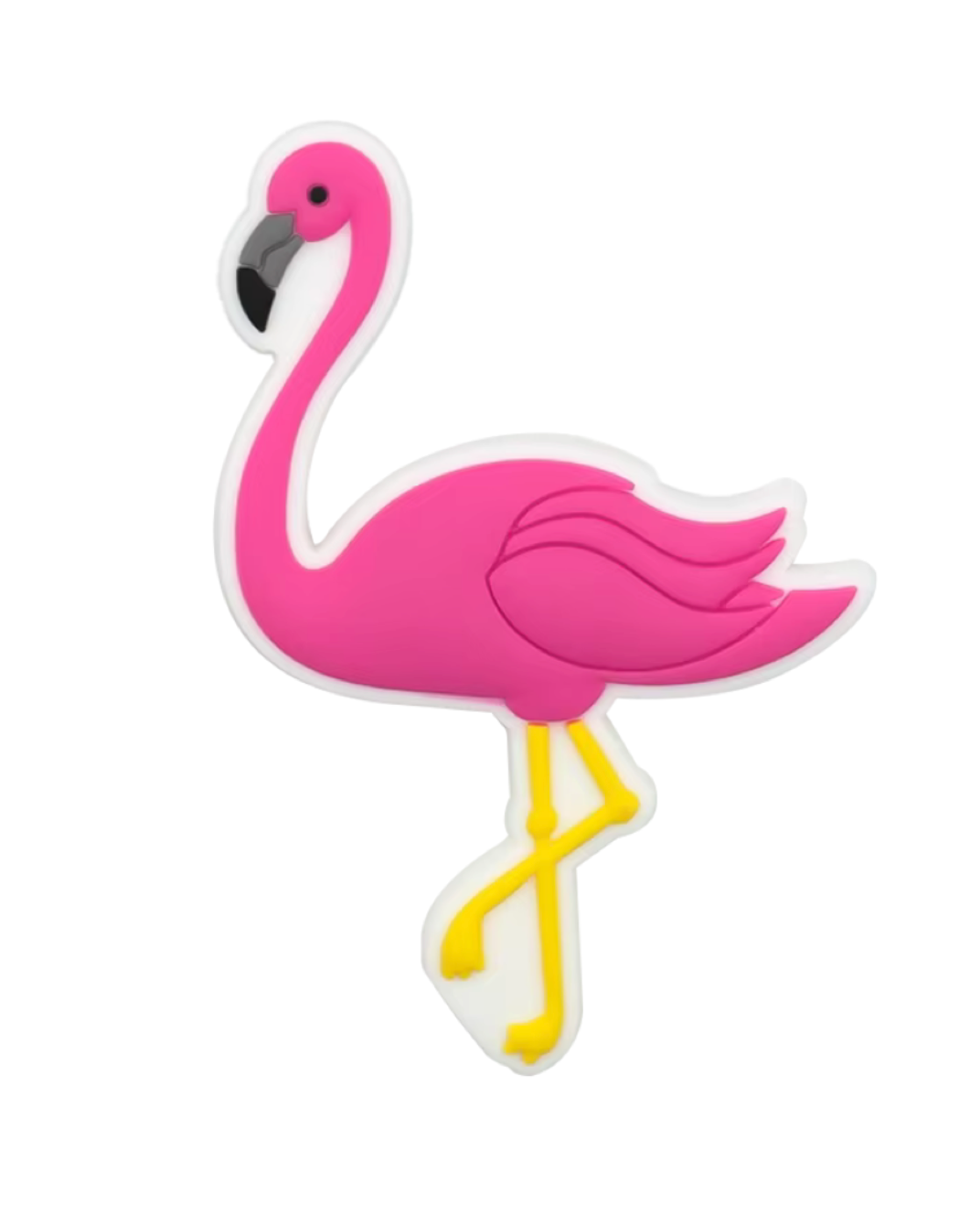Pink Flamingo Bogg Bag Charm