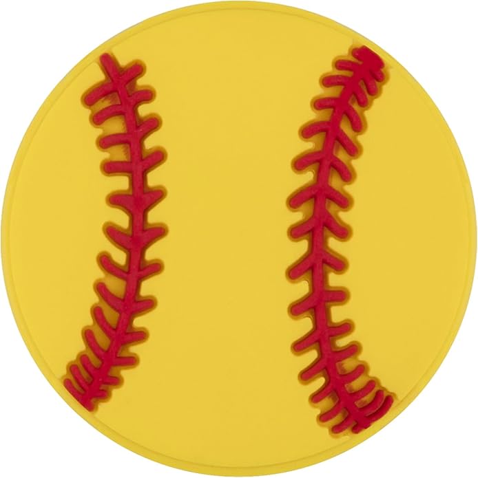 Softball Bogg Bag Charm
