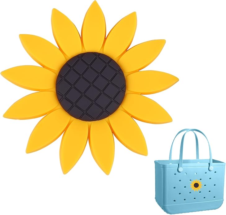 Sunflower Bogg Bag Charm